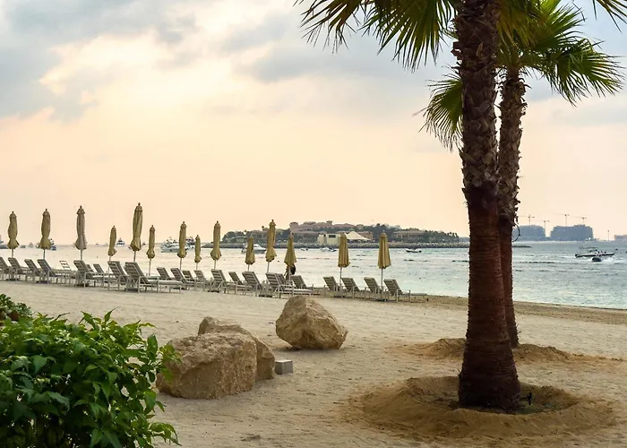 Live On A Private Beach - Sea View 2Br Near Marina