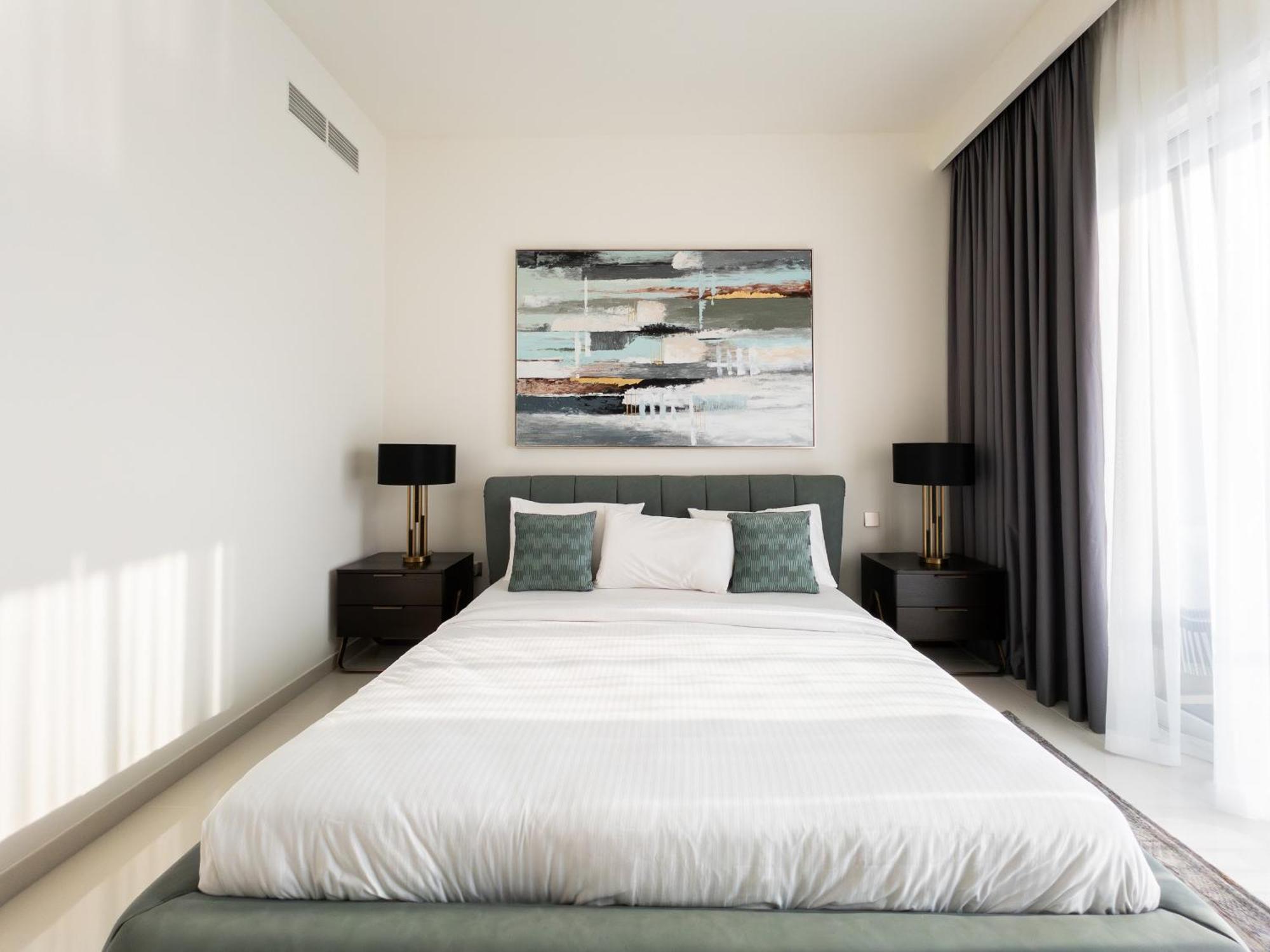 Apartment Live On A Private - Sea View 2br Near Marina *