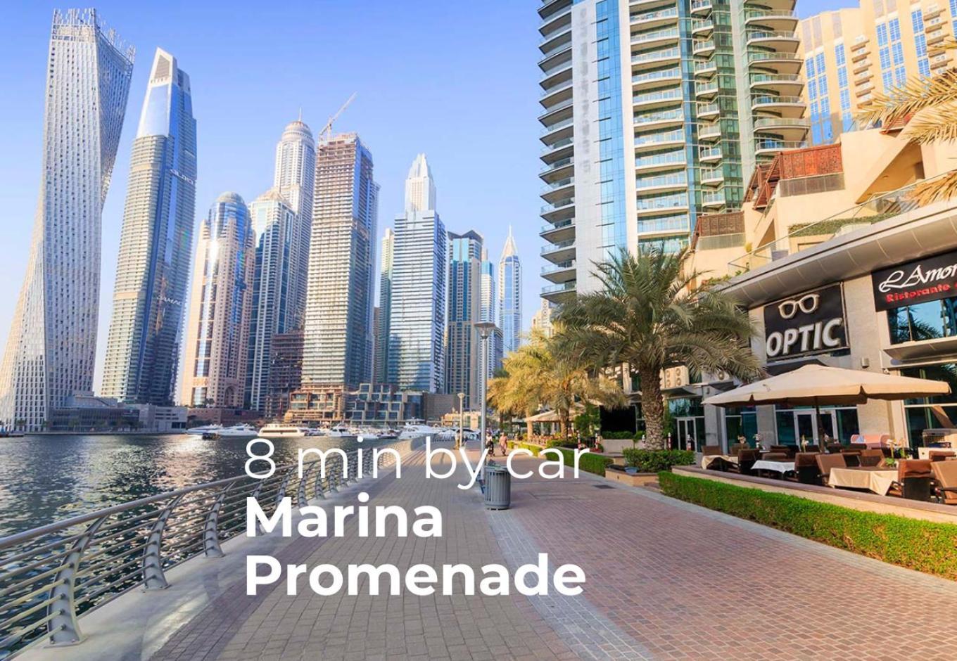 Live On A Private - Sea View 2br Near Marina * Dubai